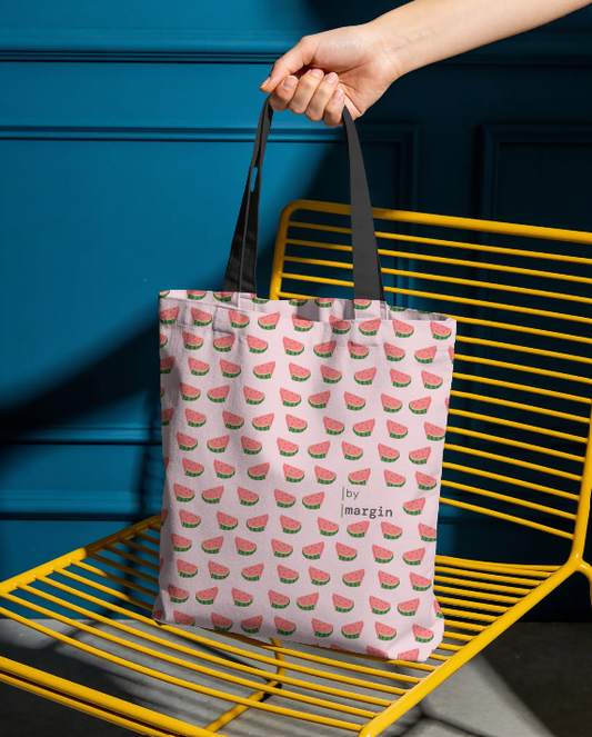 WATERMELON PINK — Tote Bag