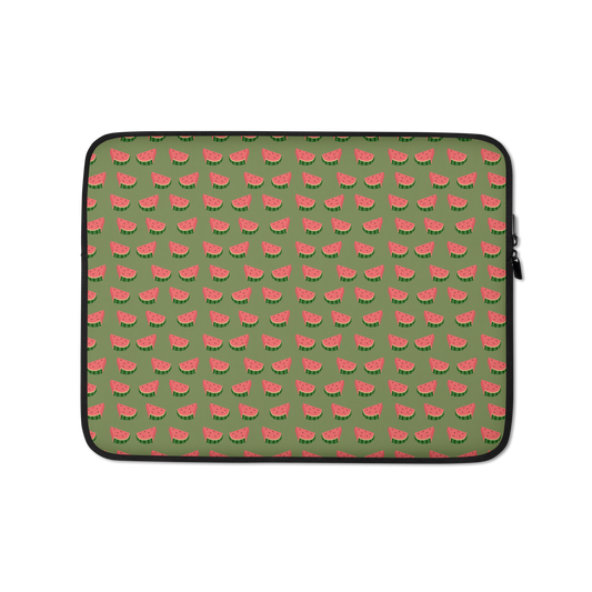 WATERMELON GREEN — Laptop Sleeve