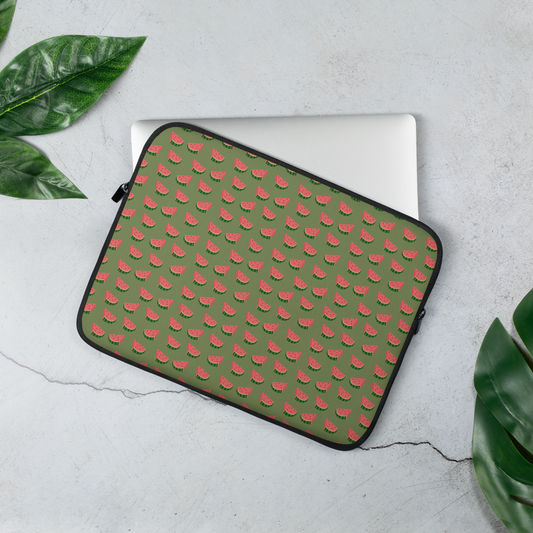 WATERMELON GREEN — Laptop Sleeve