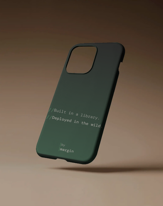 BUILT IN A LIBRARY — Mobile Cover
